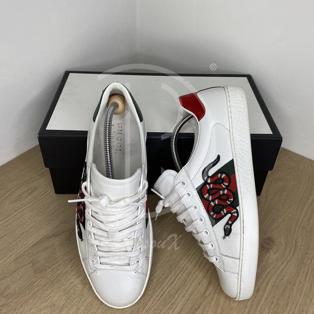Gucci Ace 'Snake' (41.5) 😇