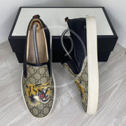 Gucci GG Supreme 'Tiger' Slips Ons Herre (42.5) 🛥
