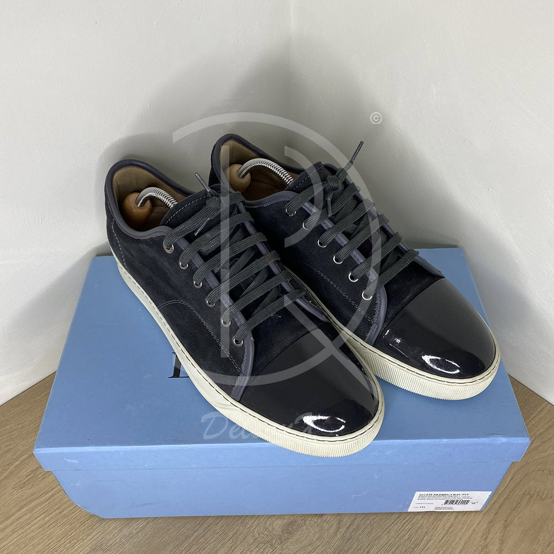 Lanvin 'Elephant Grey' Lak Toe (44) 🏄🏽‍♂️