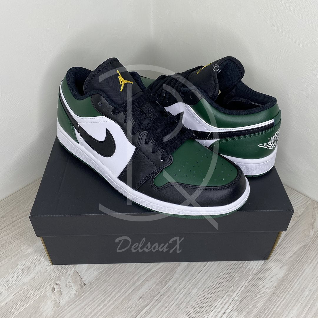 Nike Jordan 1 Low 'Green Toe' (44) ⛳️