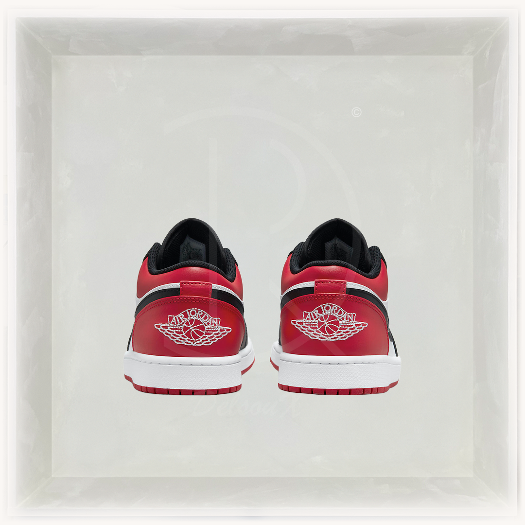 Nike Sneakers, Jordan 1 Low 'Bred Toe' 🏃🏽‍♂️