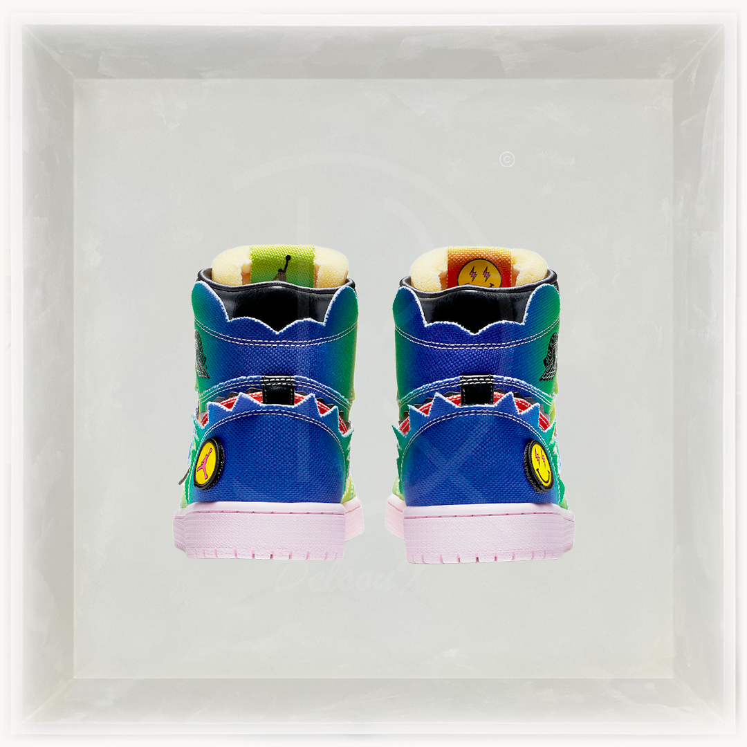 Nike Sneakers, Air Jordan 1 Retro High ‘J. Balvin’  🌈