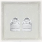 Nike Sneakers, Dunk Low 'Triple 'White' (2021) (W) 💡