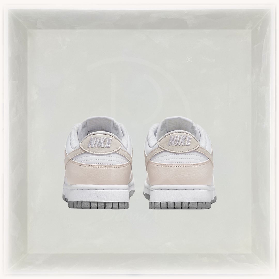 Nike Sneakers, Dunk Low 'Next Nature White and Light Orewood Brown' (W) 🛕