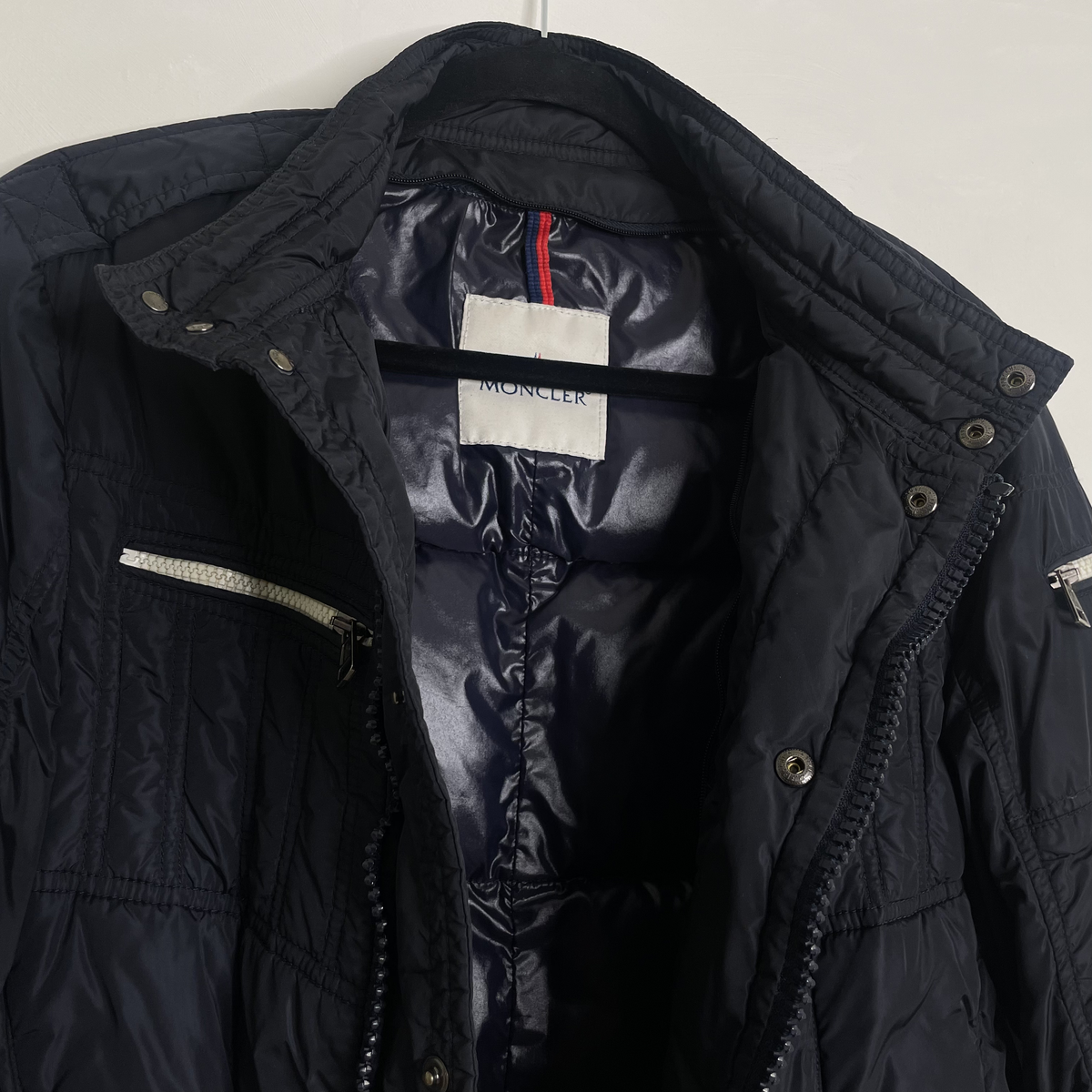 Moncler Jakke, Navy Puffer (M1)
