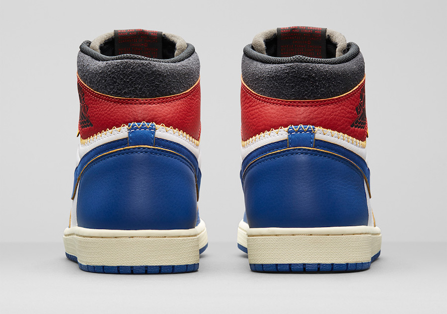 Nike Sneakers, Jordan 1 Retro High ‘Union Los Angeles Blue Toe’