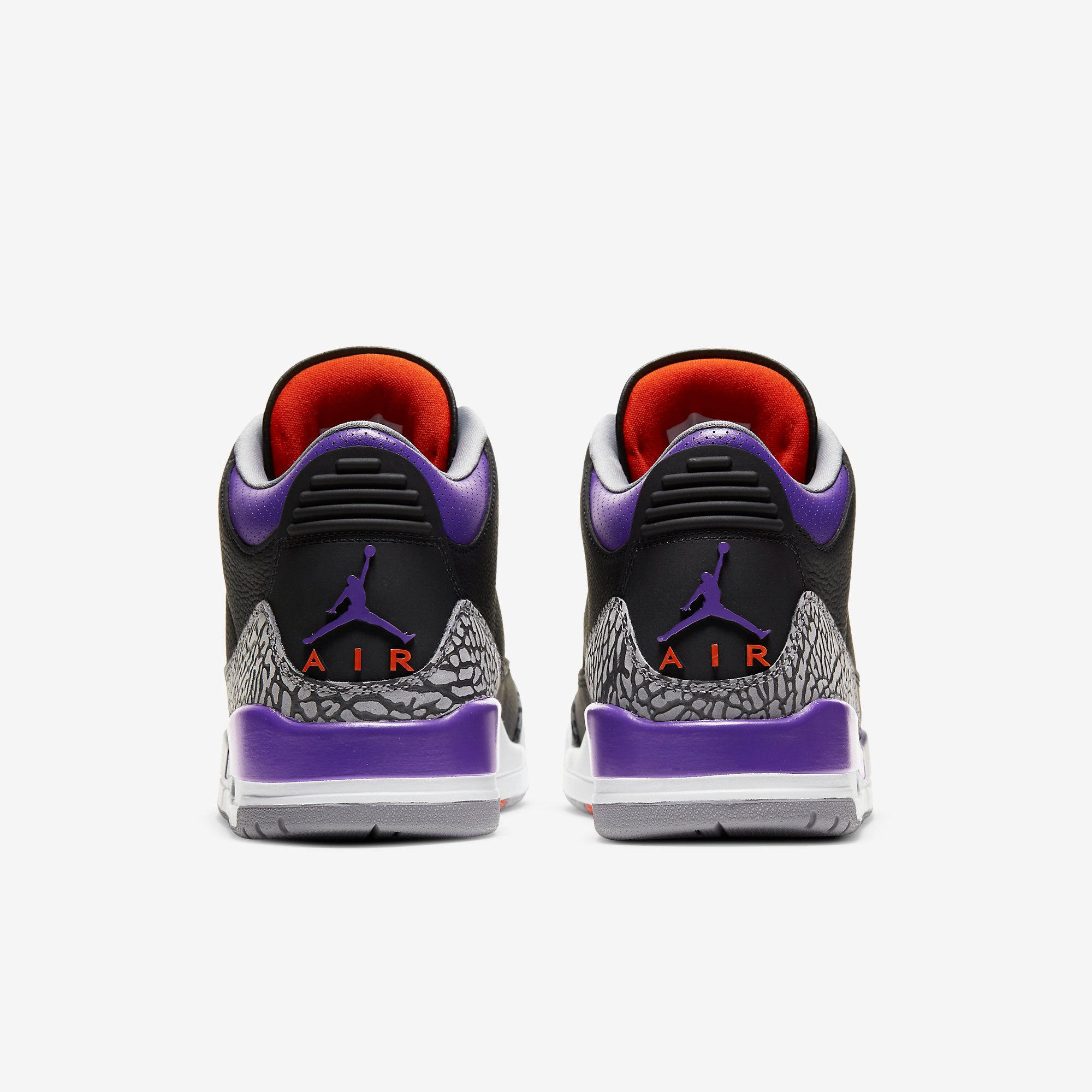 Nike Sneakers, Jordan 3 Retro ‘Black Court Purple’