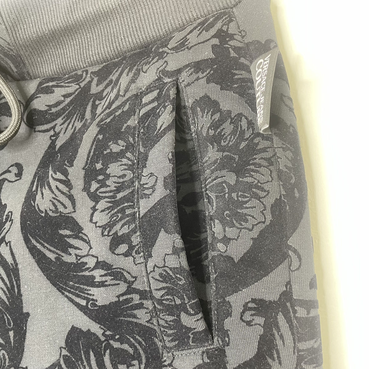 Versace Bukser, Jeans Couture 'Velour' Herre Jogging Bukser (S)