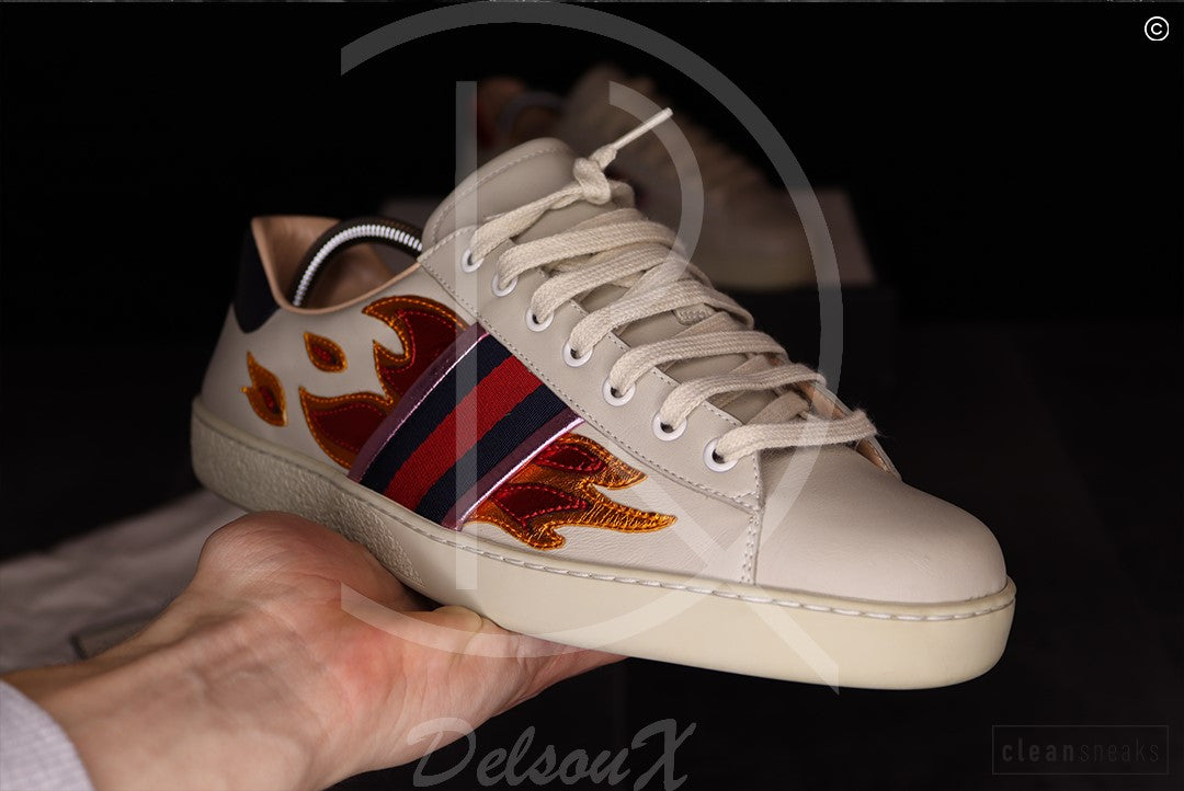 Gucci Ace 'Flames' (44) 🕯
