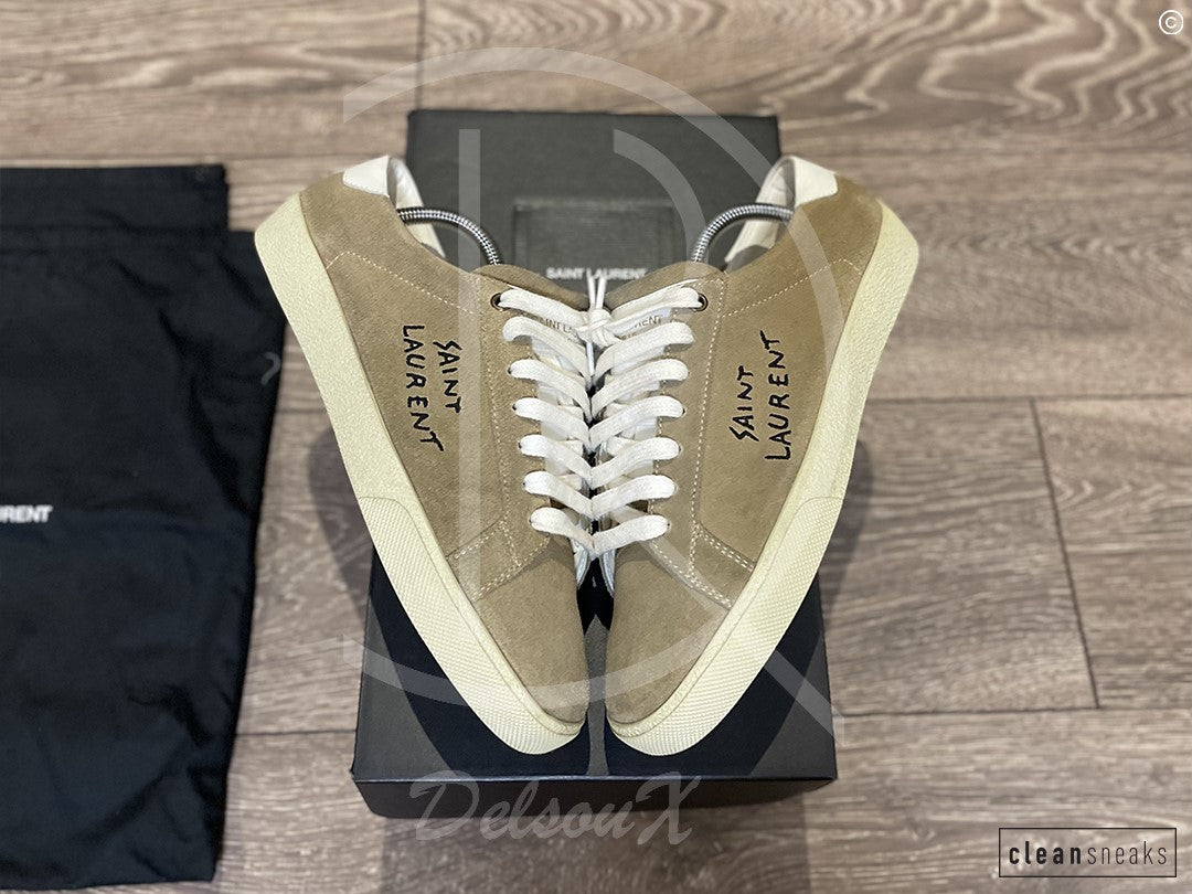 Saint Laurent Paris SL/06 'Brown Suede' Distressed (41) 🌤