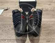 Gucci Ace 'Flames' Black Leather (42.5) 🔥
