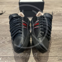 Gucci Ace 'Flames' Black Leather (42.5) 🔥