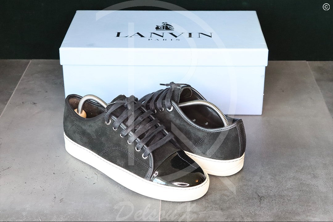 Lanvin ‘Black Suede' Lak Toe (39) 🖤