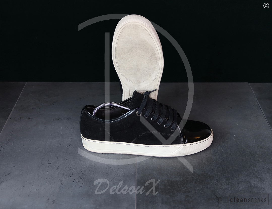 Lanvin 'Black Suede' Lak Toe (40) 🤠