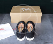 Chrsitian Louboutin 'Black Suede' Pik Boat (43) 🤯