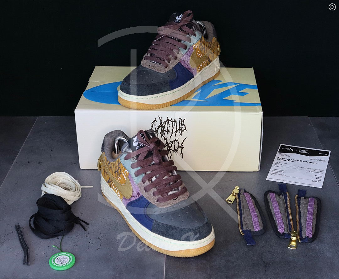 Nike Air Force 1 Low Travis Scott 'Cactus Jack' (40) 🌵