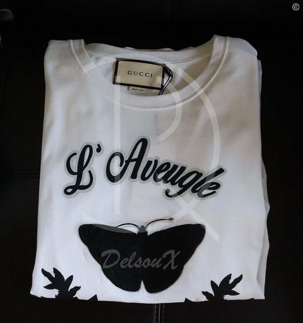 Gucci ‘Butterfly’ T-shirt (S) 🦋