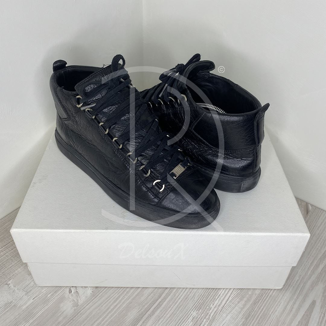 Balenciaga Herre 'Arena' High-Tops Sort (41) 😎
