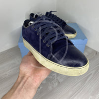 Lanvin Herre 'Navy' Lak Toe (41) 😇