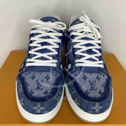 Louis Vuitton Trainer Sneaker 'Denim Monogram' (42.5) 👑