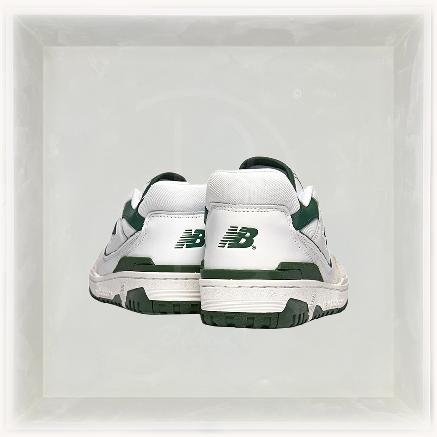 New Balance Sneakers, 550 'White Green/Team Forest Green' 🧩