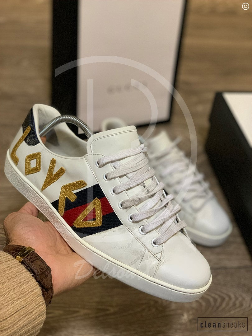 Gucci Ace 'Loved' (43.5) 👟