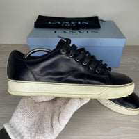 Lanvin Sneakers, 'Leather Black' Leather Toe (39)