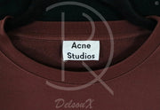 Acne Studios Sweatshirt Crewneck ‘Bordeaux’ (S) 🐙