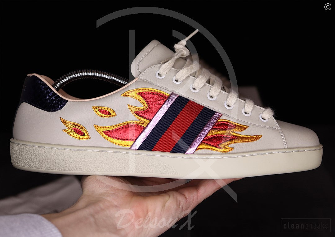 Gucci Ace 'Flames' (44) 🕯