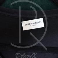 Saint Laurent T-shirt ‘Malibu’ Black (M) 🏝