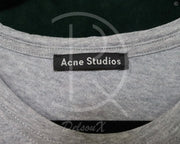 Acne Studios T-Shirt Nash Face ‘Grey’ (M) 👽