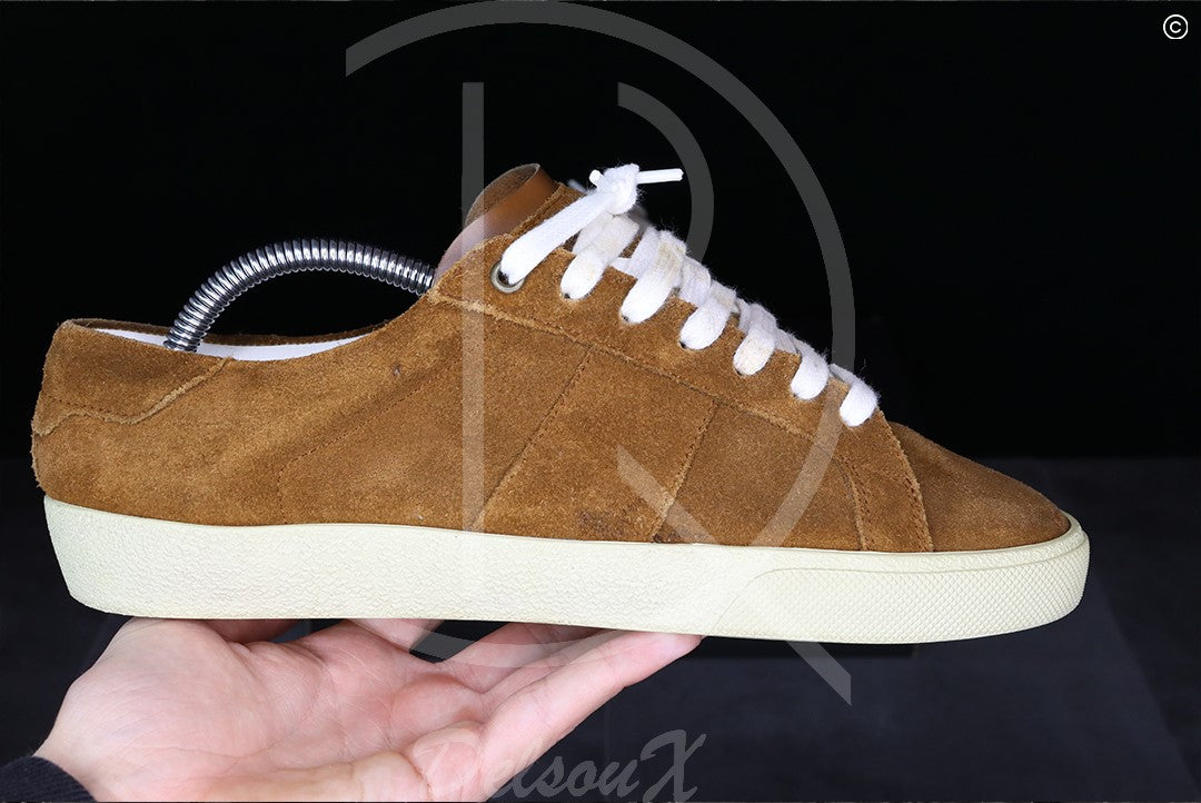 Saint Laurent 'Brown Suede' Soho Court (41) 🍔