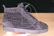 Christian Louboutin 'Black Suede' Louis Orlato Flat (43.5) 🥵