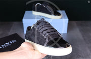 Lanvin 'Black Suede' Lak Toe (39) 👟