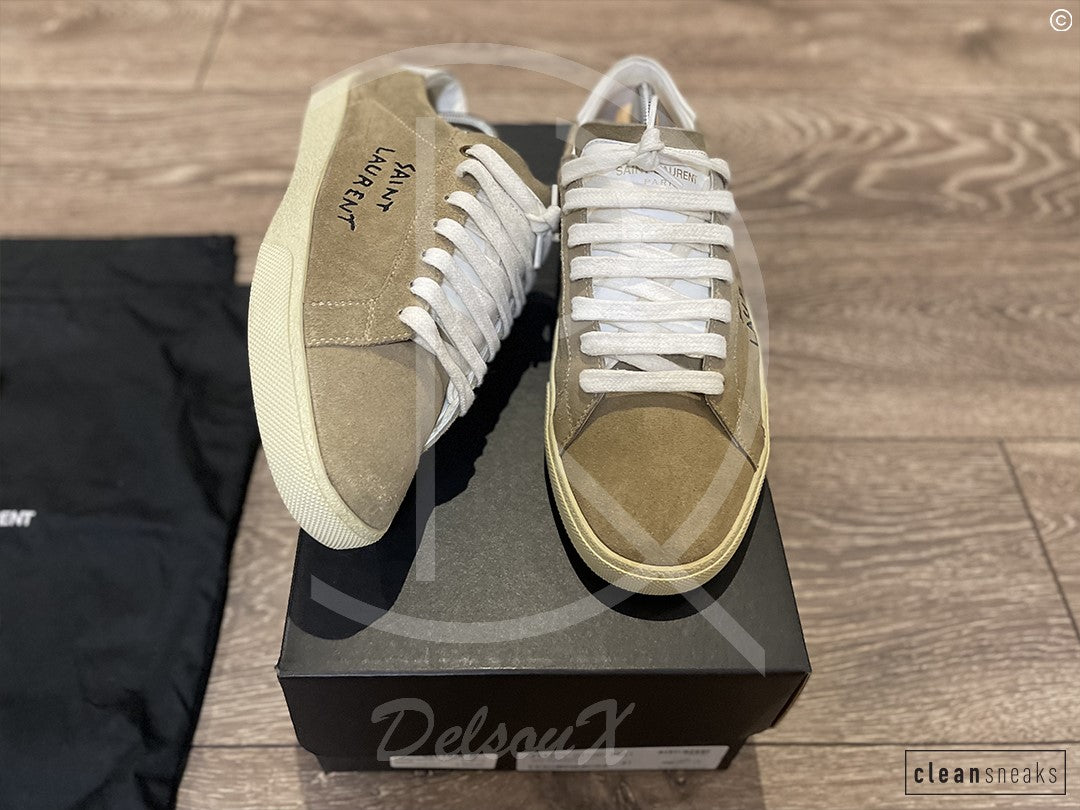 Saint Laurent Paris SL/06 'Brown Suede' Distressed (41) 🌤