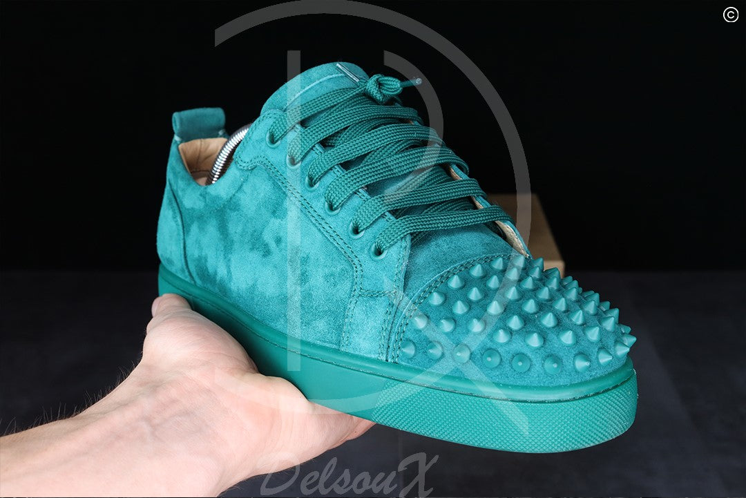 Christian Louboutin ’Green Mat’ Junior Spikes (43.5) 🍀