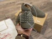 Christian Louboutin 'Poivre Vert Mat' Roller Boat (43.5) 🎢