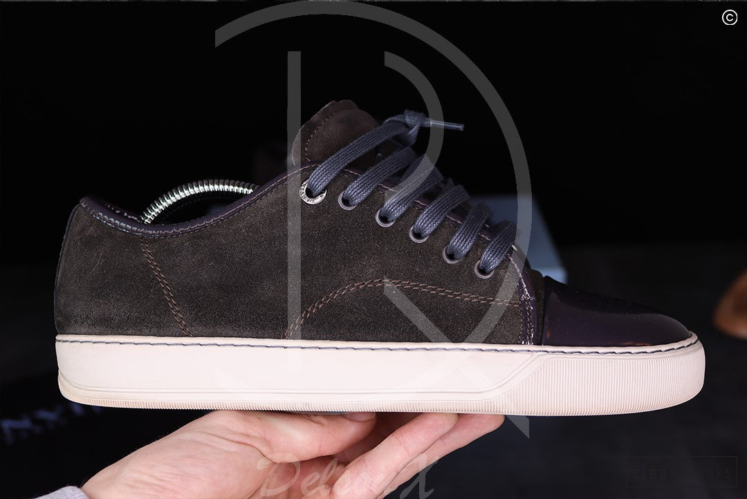 Lanvin 'Grey' Lak Toe  (40) ☀️