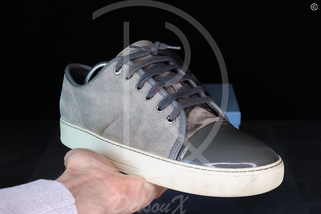 Lanvin ‘Grey Suede' Lak Toe (43) 🐘