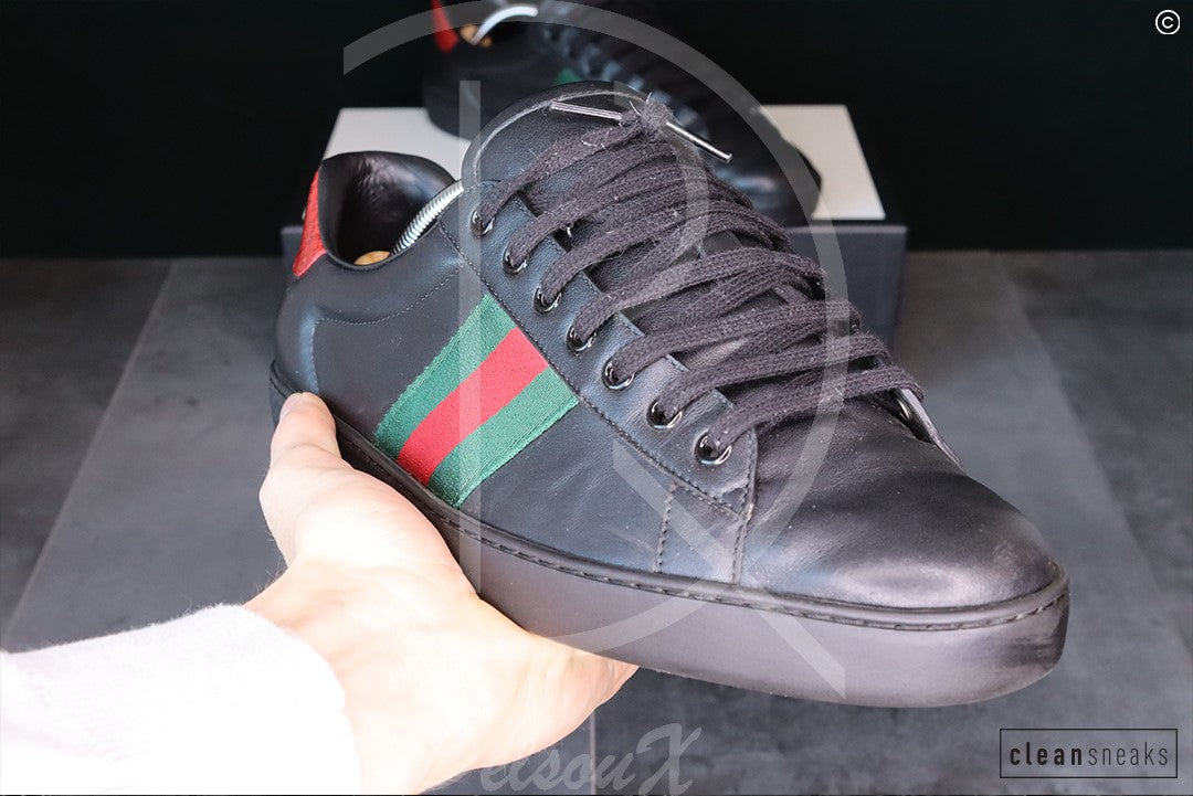 Gucci Ace ’Black Leather’ (45.5) 😁