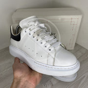 Alexander McQueens 'White Leather' Oversized (42) 🥹