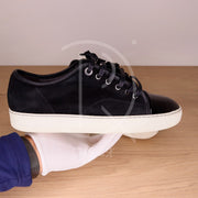 Lanvin 'Black Suede' Lak Toe (40) ♤