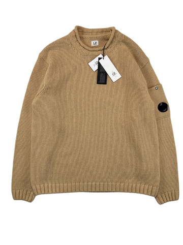 C.P. Company Sweater, Herre Lambswool 'Beige' (X-Large / 52)