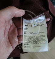 Acne Studios Sweatshirt Crewneck ‘Bordeaux’ (S) 🐙