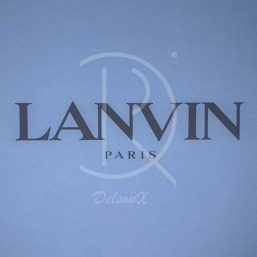 Lanvin Unisex 'Red Maroon Design' Uld Halstørklæde (One Size) 🧰