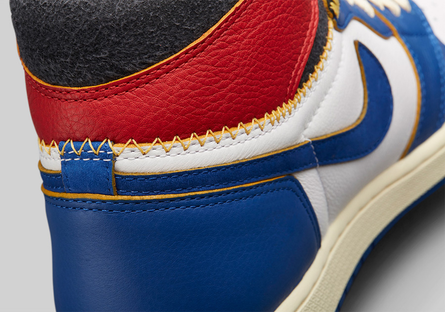 Nike Sneakers, Jordan 1 Retro High ‘Union Los Angeles Blue Toe’