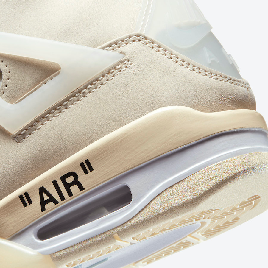 Nike Sneakers, Jordan 4 Retro ‘Off-White Sail’ (W)