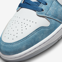 Nike Sneakers, Jordan 1 Mid ‘French Blue Fire Red’