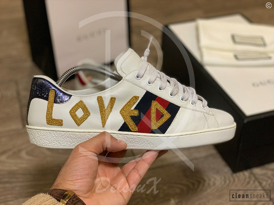 Gucci Ace 'Loved' (43.5) 👟