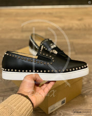 Christian Louboutin 'Rivapik Calf' Pik Boats (44.5) 🥶